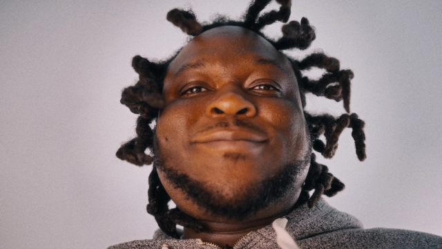 Character looing into drawer